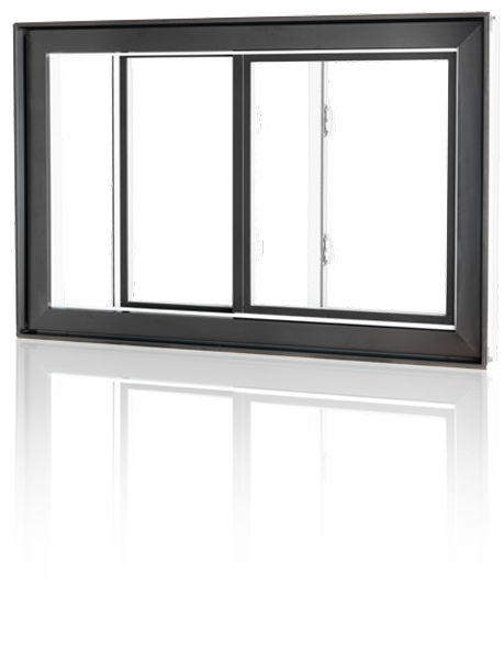 Fenêtre Hybride : Coulissante double